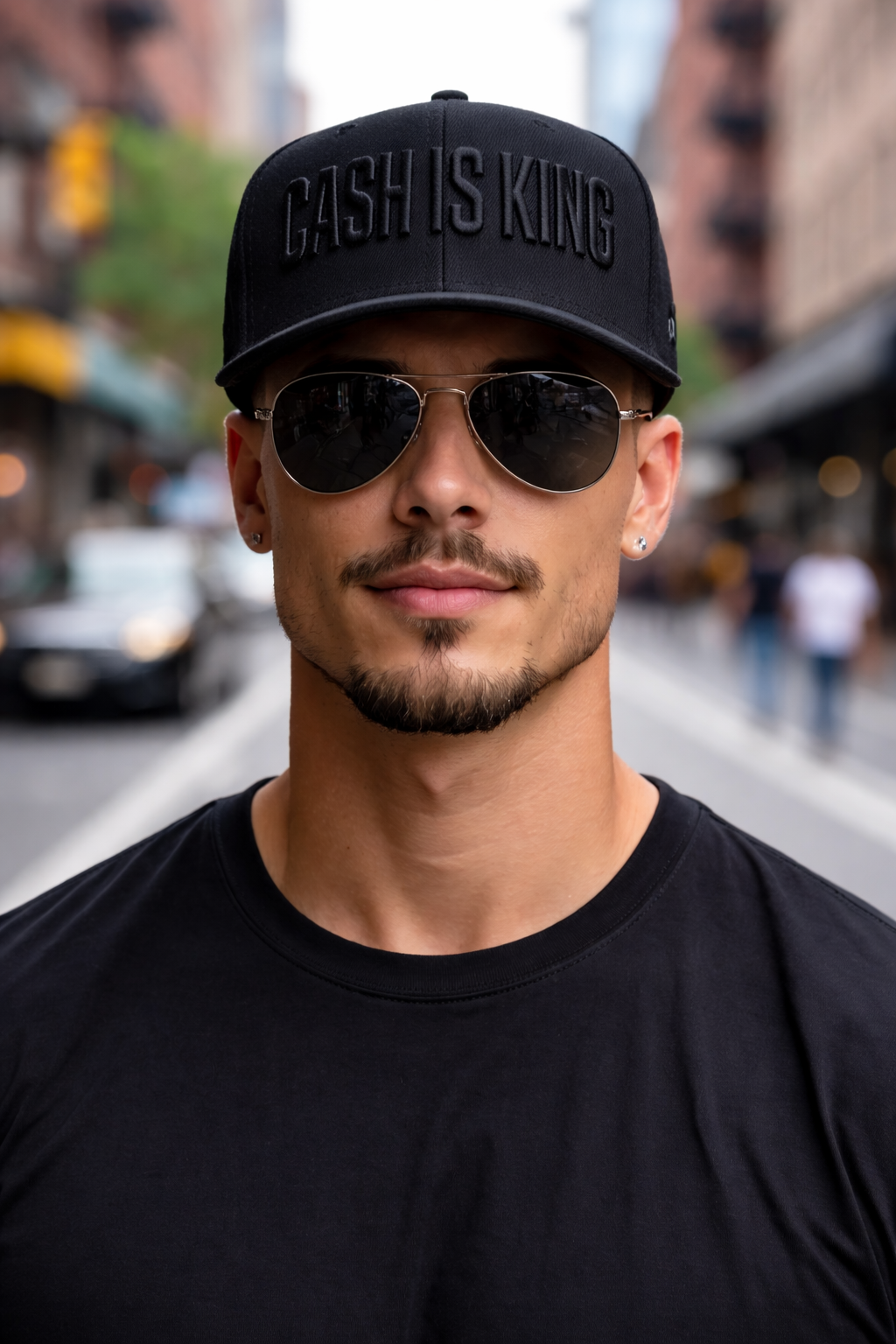 Cash Is King Hat – Premium Snapback Cap | Grooveman Streetwear