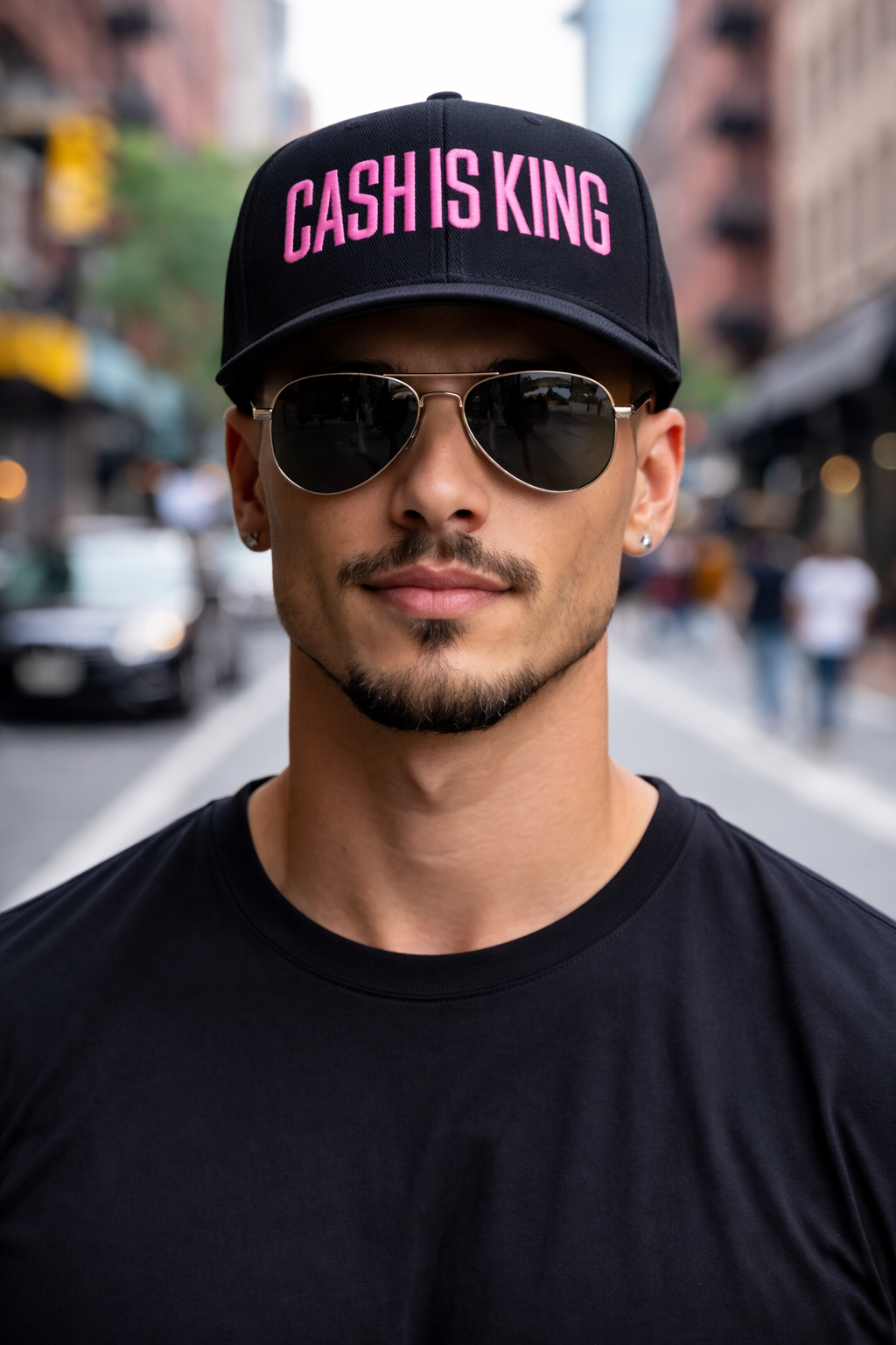 Cash Is King Hat – Premium Snapback Cap | Grooveman Streetwear