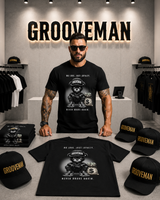 Grooveman “No Love Just Loyalty” Graphic T-Shirt – Premium Black Streetwear Tee