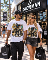 Women’s Bitches Love Me Frenchie Miami Graphic T-Shirt