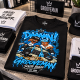 DAAAMN! Carolina Blue Miami Streetwear Graphic T-Shirt