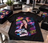 The World Is Yours Miami Vice Graphic T-Shirt – 80s Miami Streetwear Tee