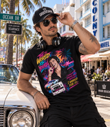 The World Is Yours Miami Vice Graphic T-Shirt – 80s Miami Streetwear Tee
