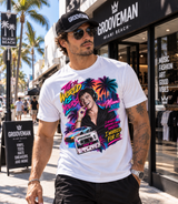 The World Is Yours Miami Vice Graphic T-Shirt – 80s Miami Streetwear Tee