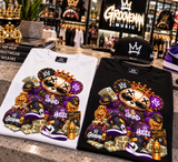 Grind & Hustle Bear Men’s Graphic T-Shirt – Money Streetwear Tee | Grooveman