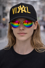 VI NY L Baseball Hat – 3D Embroidery Streetwear Cap | Grooveman Exclusive