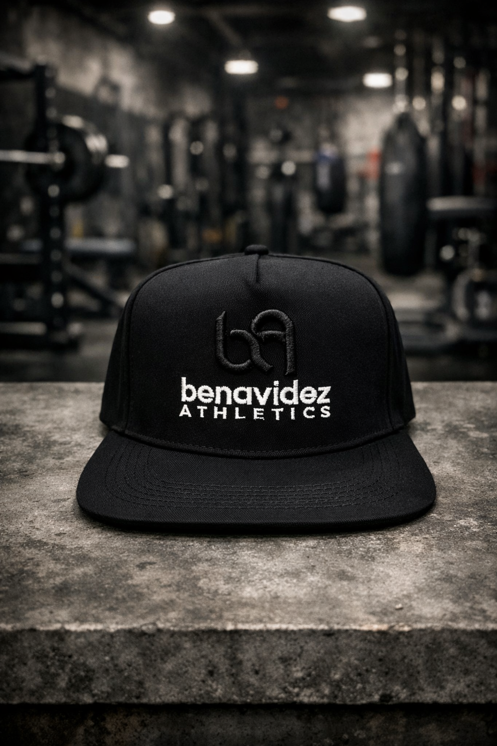 Benavidez Athletics Snapback Hat – Black