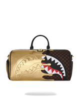 Sprayground  | Shark in Paris Gold Drip Large Duffle