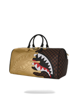 Sprayground  | Shark in Paris Gold Drip Large Duffle