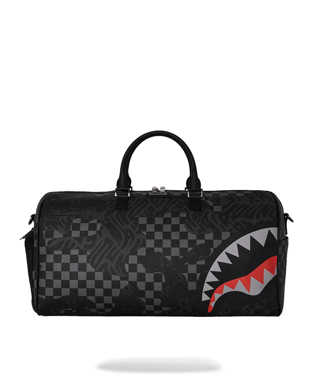 Sprayground  | 4AM Red SharkCheck Pattern Large Duffle