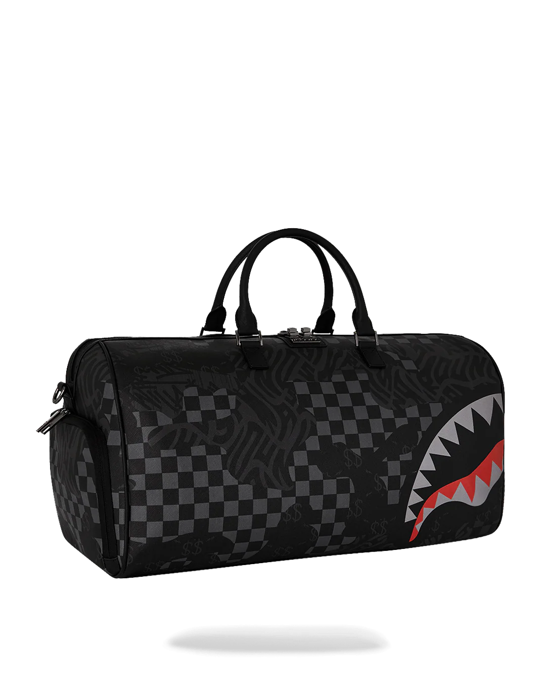 Sprayground  | 4AM Red SharkCheck Pattern Large Duffle