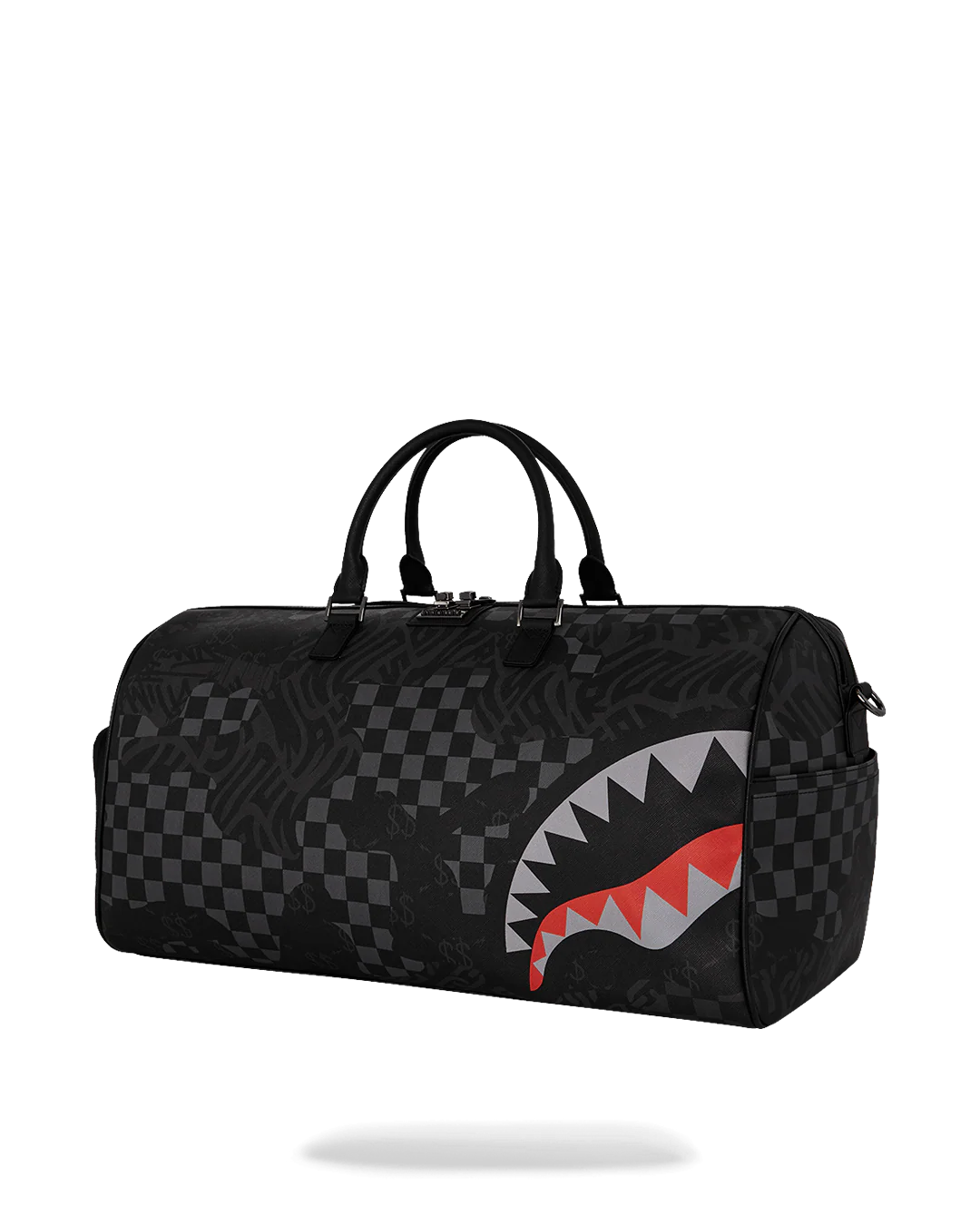 Sprayground  | 4AM Red SharkCheck Pattern Large Duffle