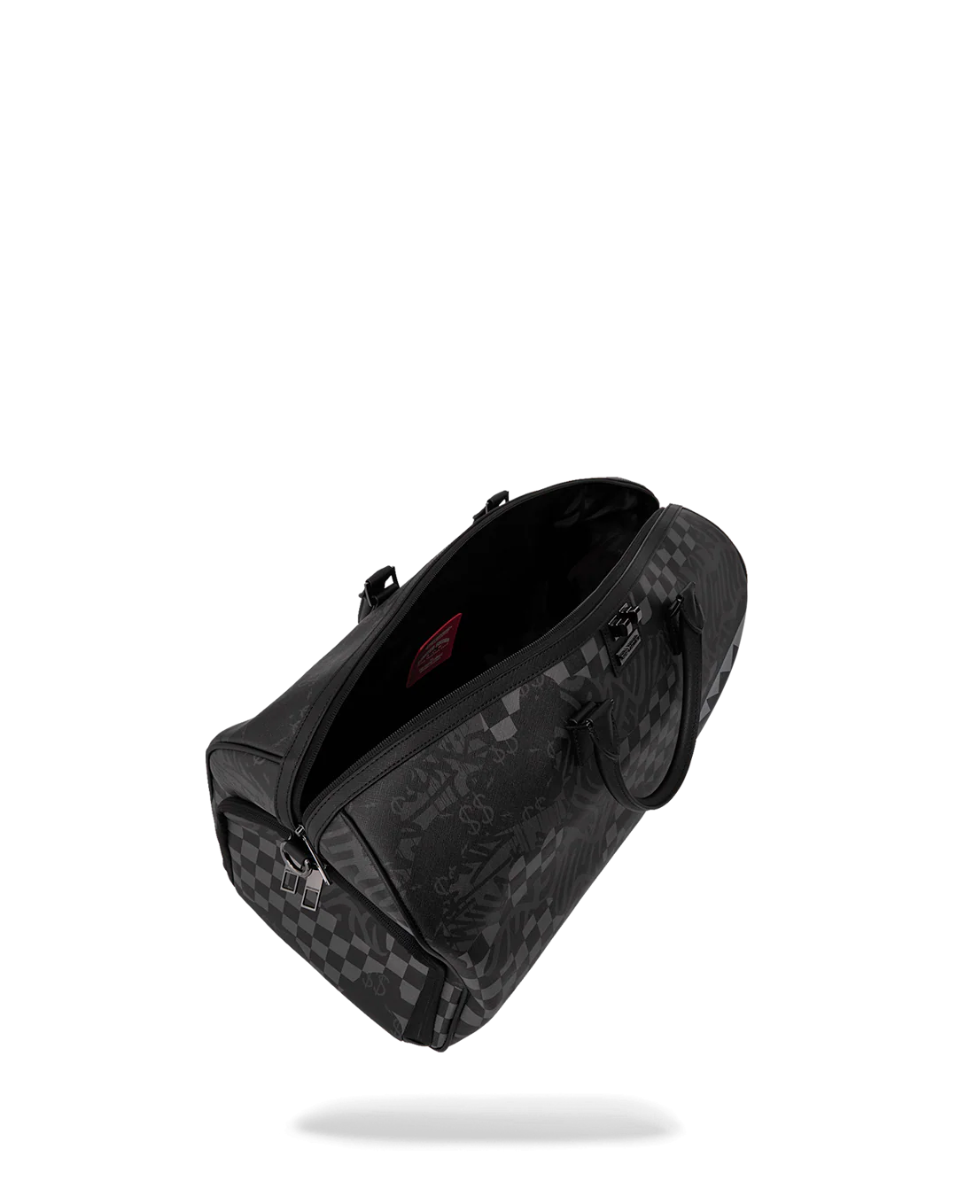Sprayground  | 4AM Red SharkCheck Pattern Large Duffle