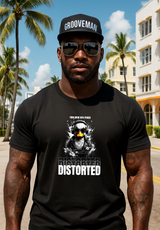 DISTORTED Duck DJ – Black Collection T-Shirt (Noise Edition) 