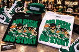 No Risk No Story Pine Green Graphic T-Shirt – Streetwear Made to Match