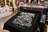 House Music Skull DJ Graphic T-Shirt – Black Collection | Grooveman