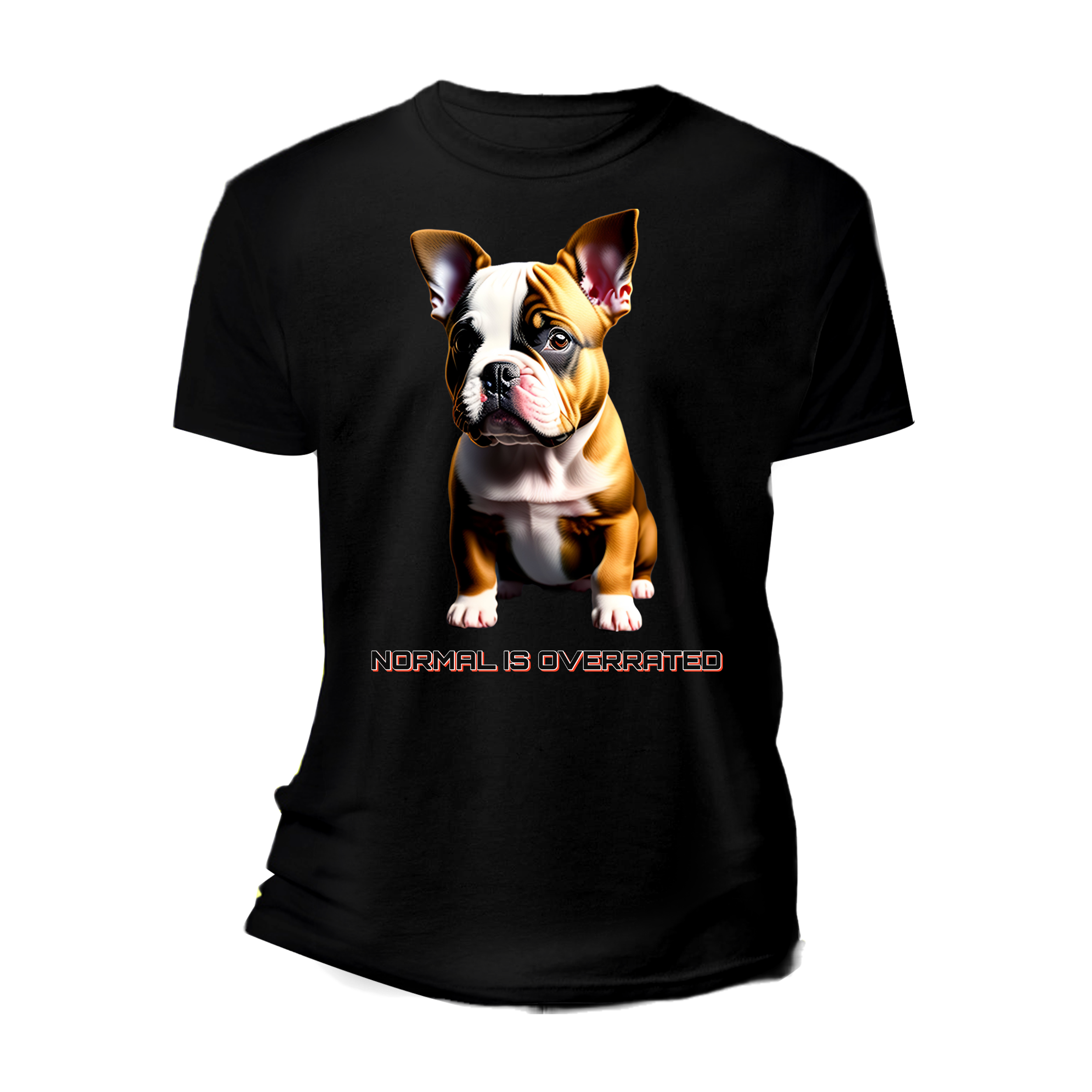 Frenchie Never Been Normal T-Shirts | Grooveman Music