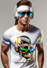 Skull OMG! It's Techno Music T-Shirts | Grooveman Music