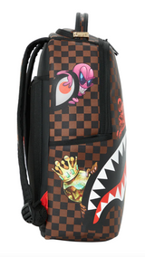 Sprayground | Sharks in Paris Character Sneakin & Peekin backpack