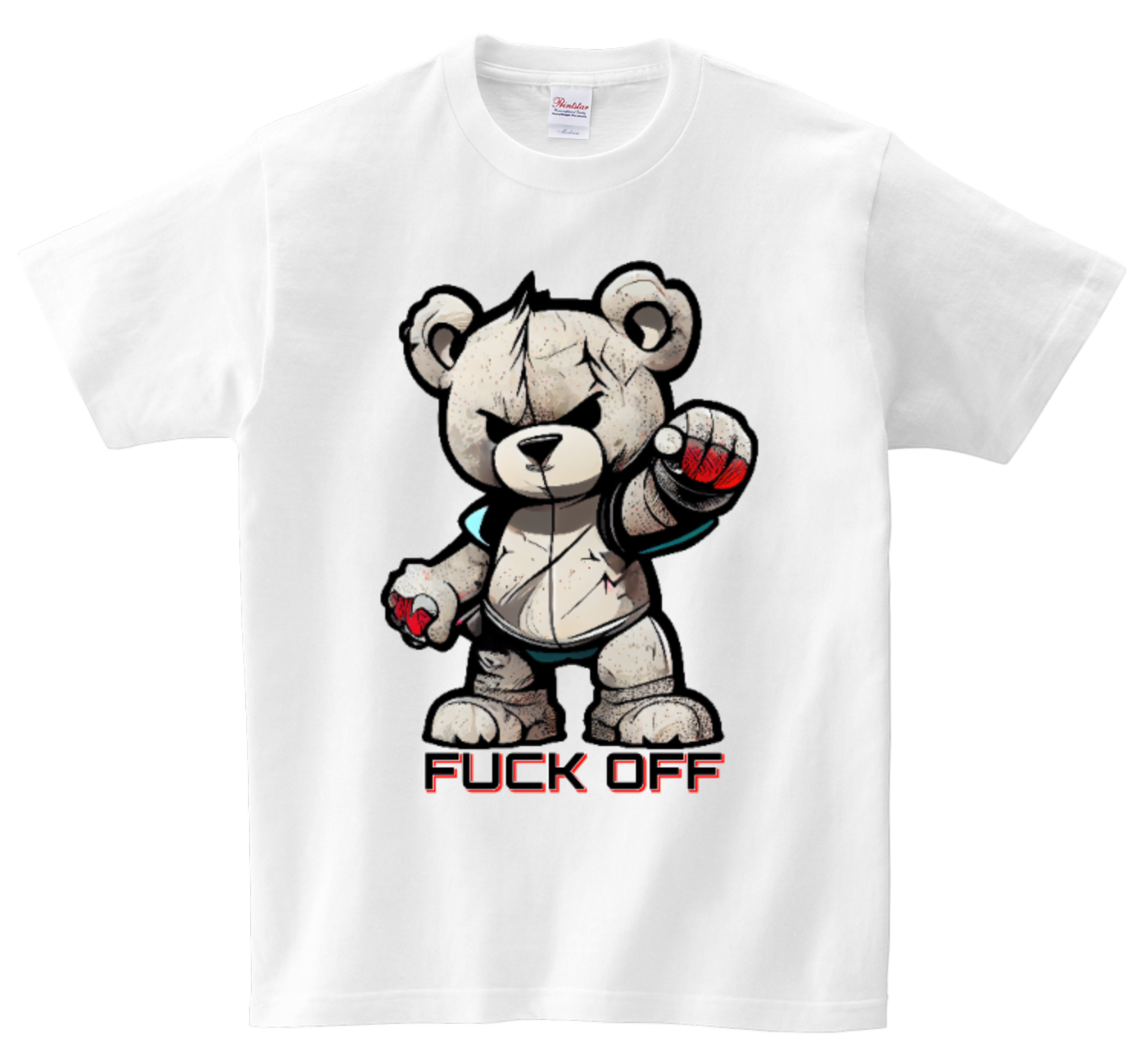 Teddy Fuck Off T-Shirts DTG