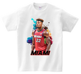 Miami Basquet Colorful AI T-Shirts | Grooveman Music