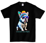 Frenchie White Whatever T-Shirts | Grooveman Music