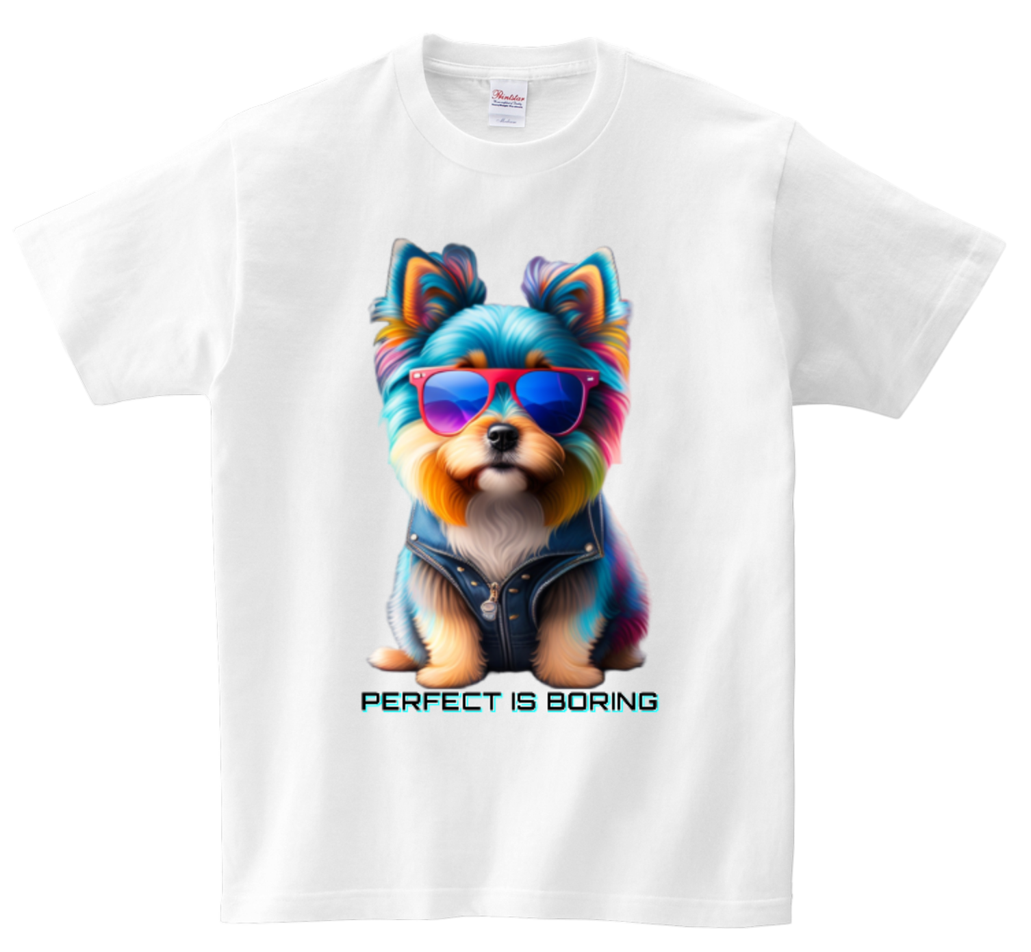 Yorkie Perfect is Boring T-Shirts | Grooveman Music