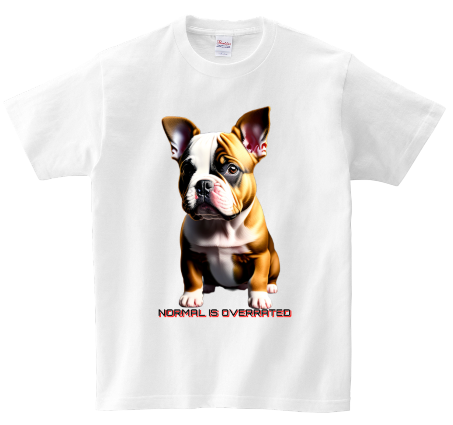 Frenchie Never Been Normal T-Shirts | Grooveman Music