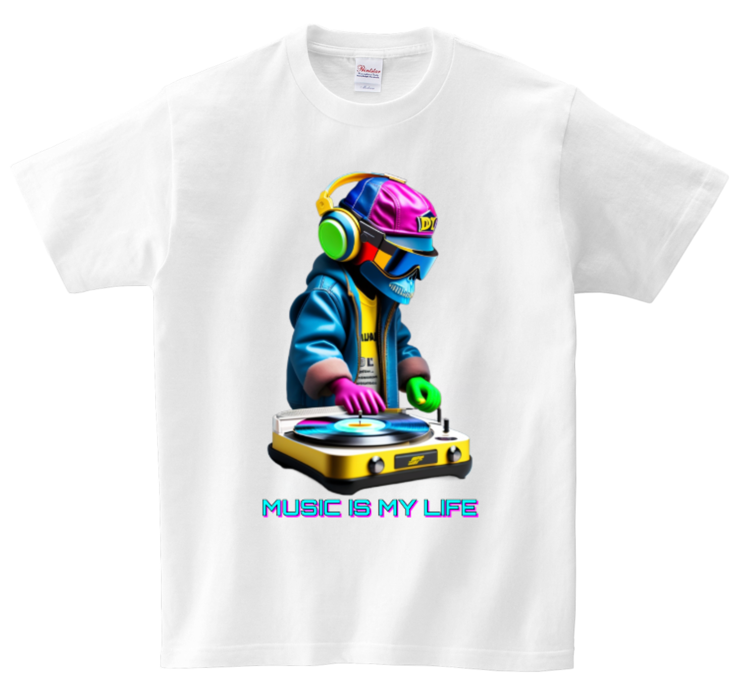 Dj Music is my Life AI T-Shirts | Grooveman Music