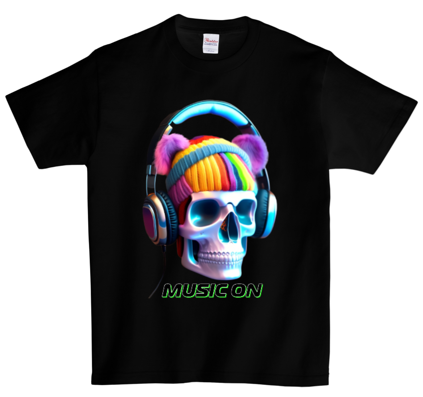 Skull Music On T-Shirts | Grooveman Music