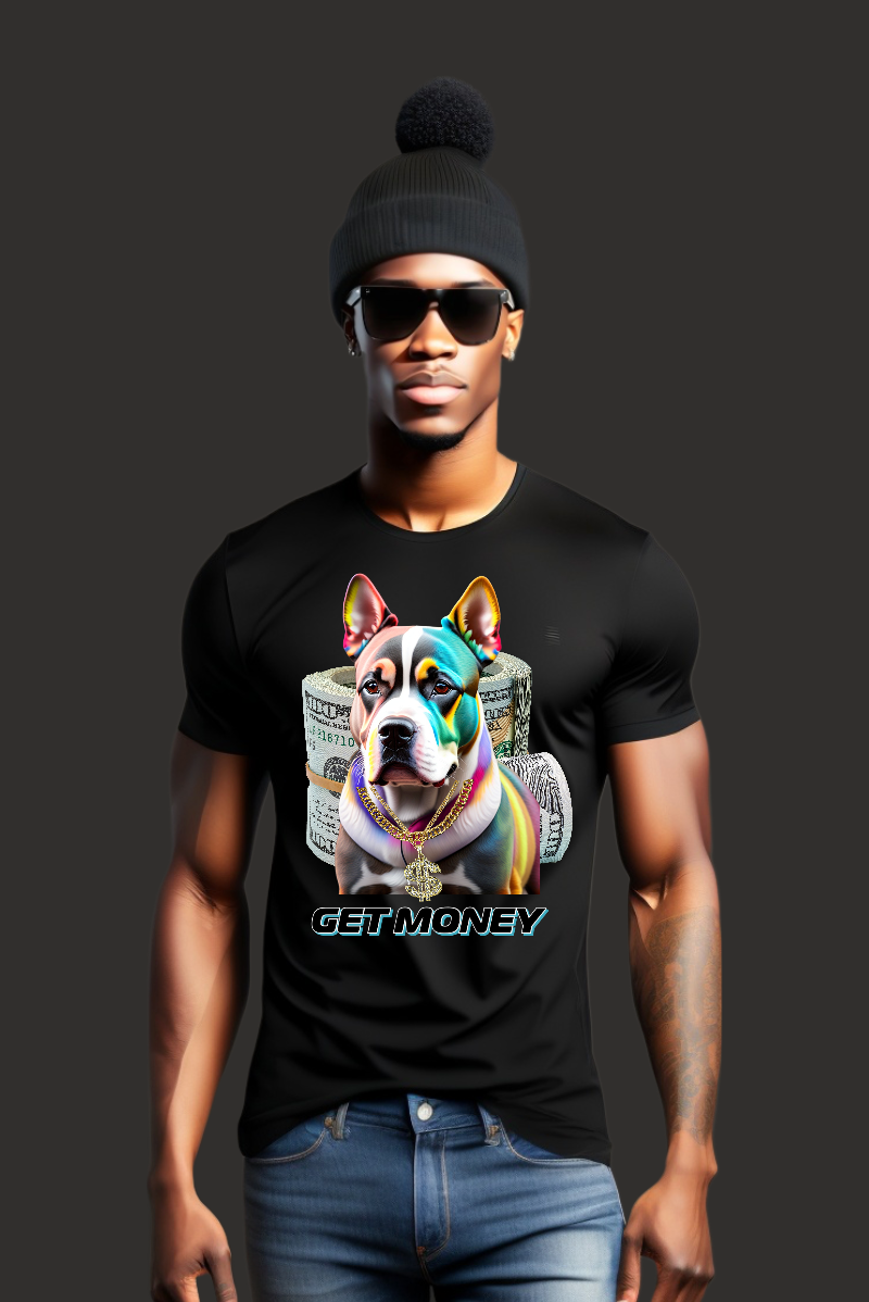 Pitbull Get Money T-Shirts | Grooveman Music