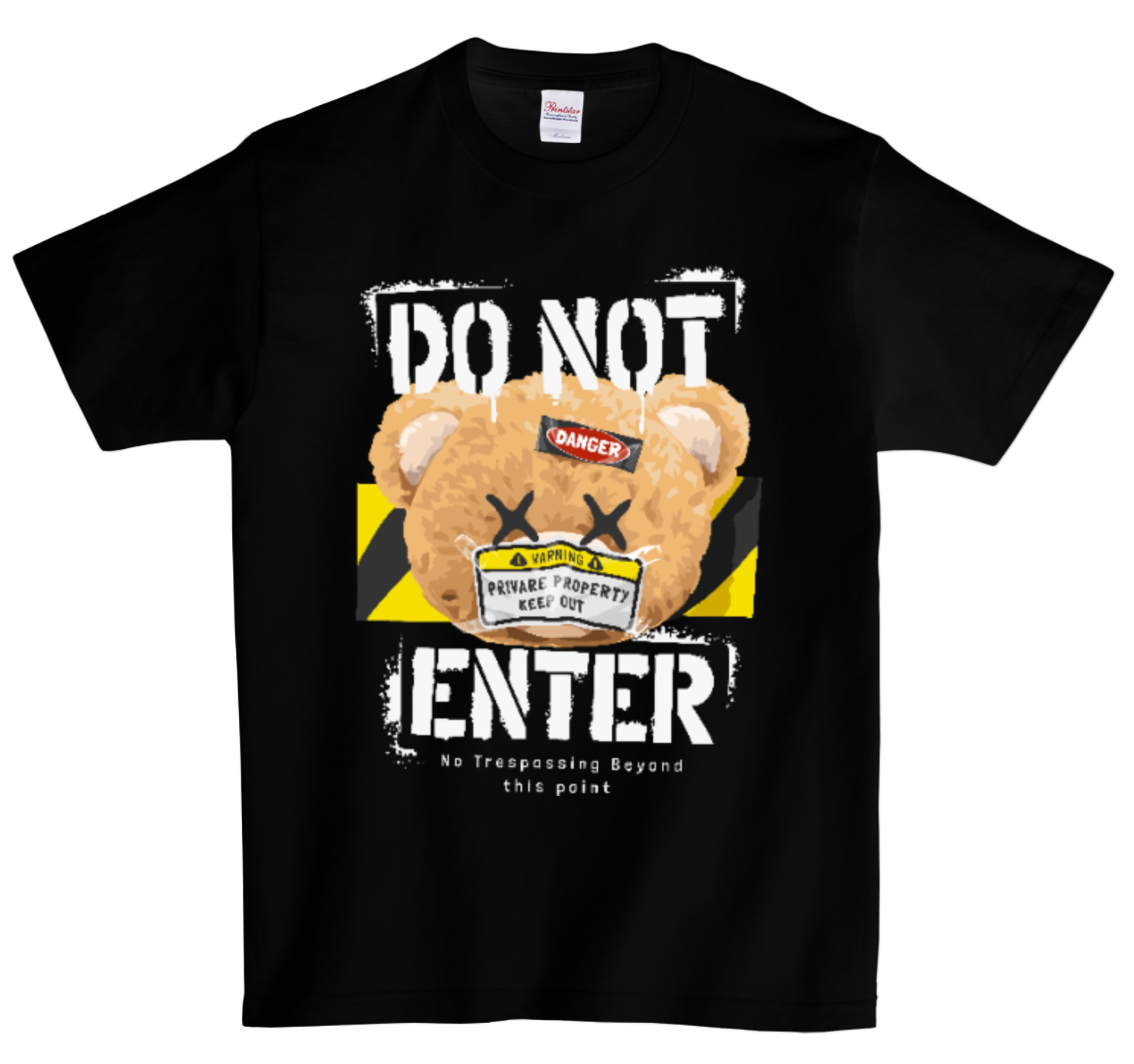 Teddy Do Not Enter T-Shirts | Grooveman Music