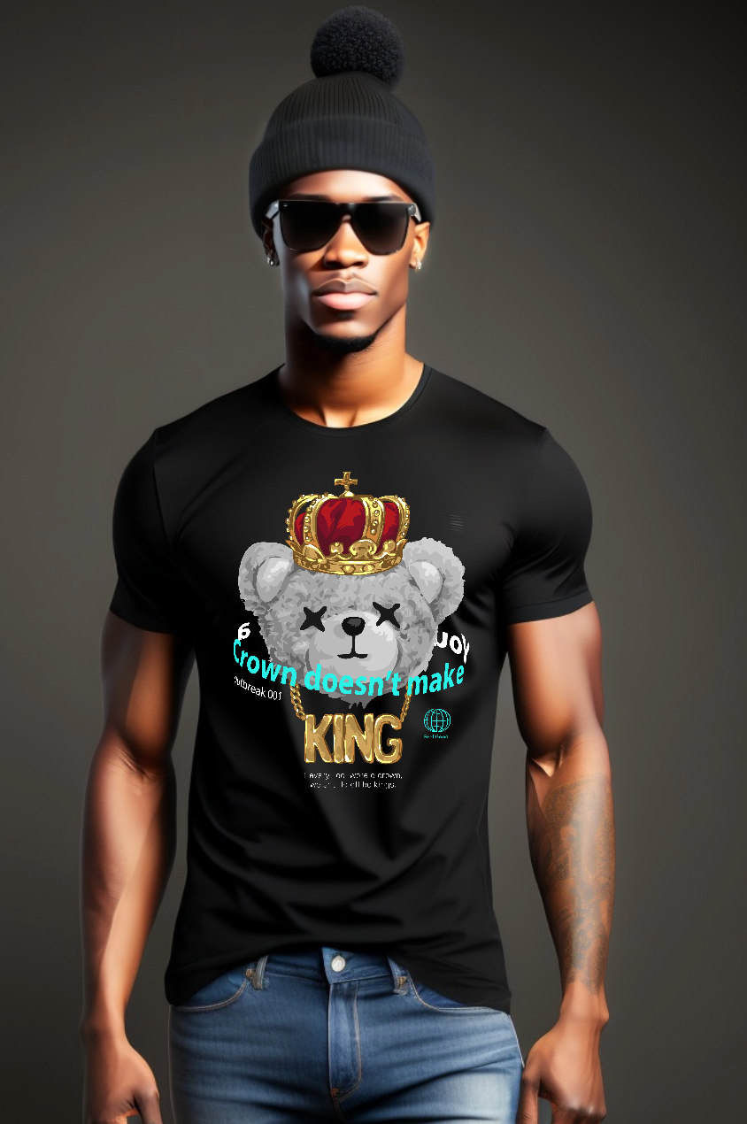 Teddy King Crown T-Shirts | Grooveman Music