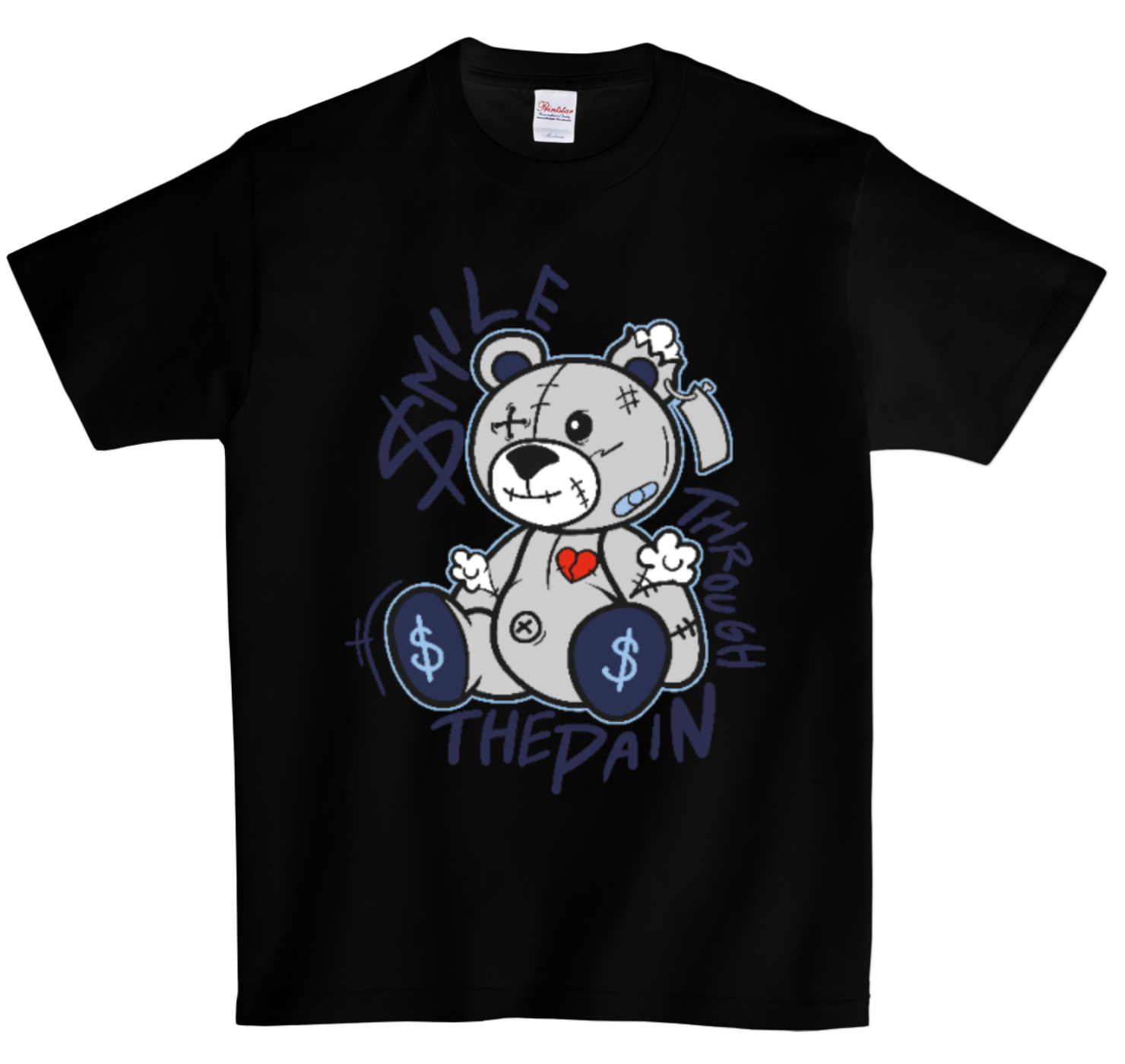 Teddy Smile the Pain T-Shirts | Grooveman Music