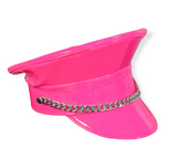 Festival Neon Pink Hat - Captain Hat