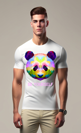 Panda Colorful Be Yourself T-Shirts | Grooveman Music