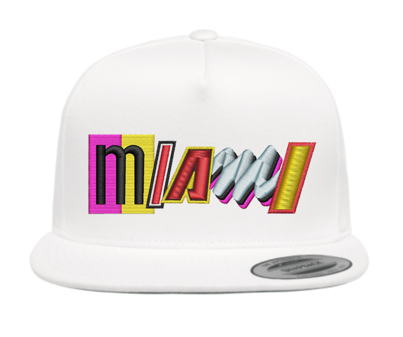 5 Panel Snapback Cap Miami New