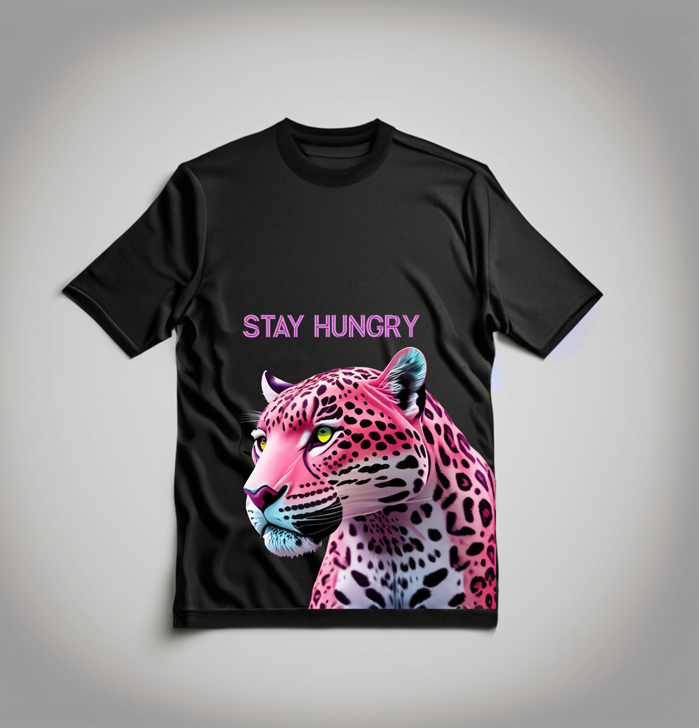 Jaguar Pink Stay Hungry T-Shirts | Grooveman Music