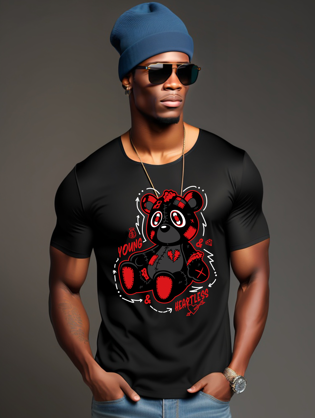 Teddy Young Heartless T-Shirts | Grooveman Music