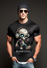 Skull Going Loco T-Shirts | Grooveman Music