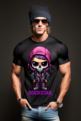 Skull Boy Rockstar T-Shirts | Grooveman Music
