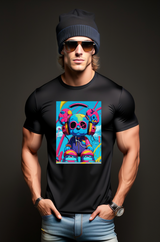 Toy Square with Headphones Art Design AI T-Shirts | Grooveman Music - Grooveman Music