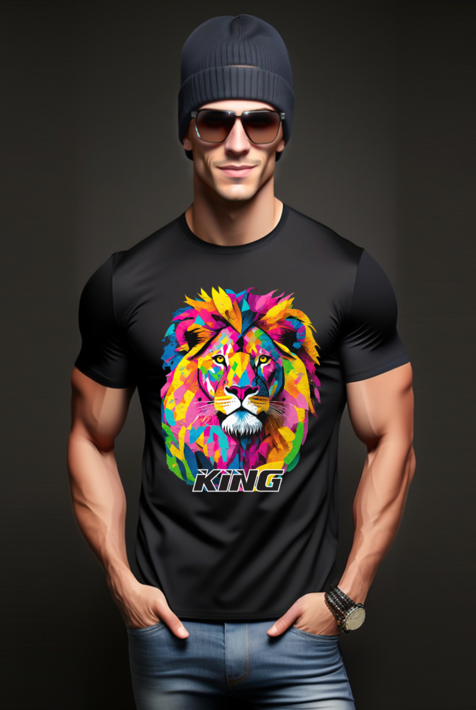 Lion King Exclusive AI T-Shirts | Grooveman Music
