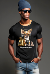 Chihuahua Bitches Get Money Exclusive T-Shirts | Grooveman Music