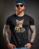 Chihuahua Bitches Get Money Exclusive T-Shirts | Grooveman Music