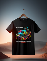 Turntable Attention DJ'S Exclusive T-Shirts | Grooveman Music