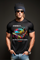 Turntable Attention DJ'S Exclusive T-Shirts | Grooveman Music