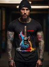 Guitar Let's Rock Exclusive T-Shirts | Grooveman Music