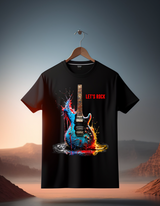 Guitar Let's Rock Exclusive T-Shirts | Grooveman Music