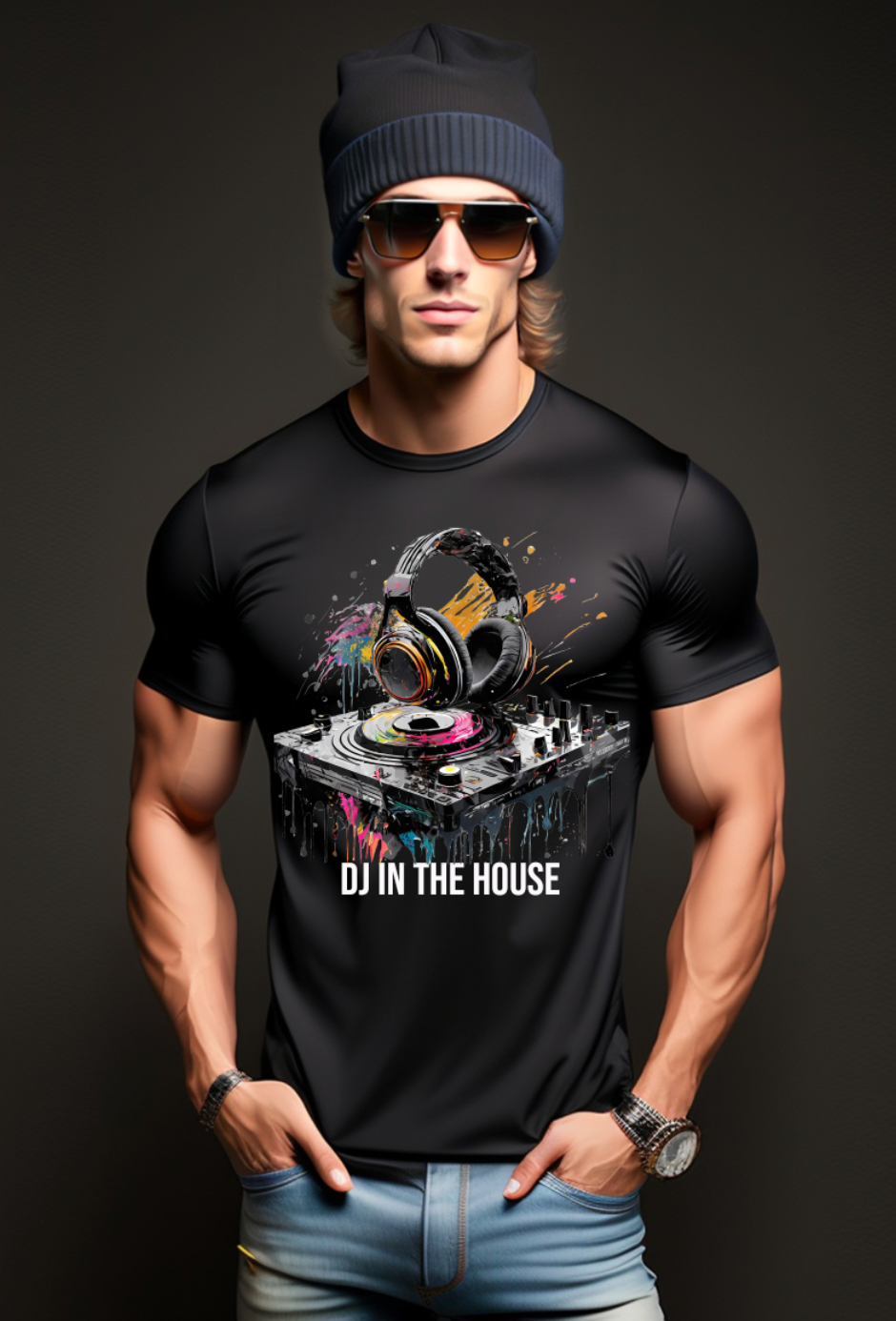CD Player DJ Art design Exclusive T-Shirts | Grooveman Music